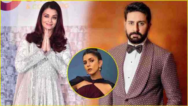 Abhishek Bachchan, Aishwarya Rai, Nimrat Kaur Abhishek Bachchan, Aishwarya Rai, Nimrat Kaur