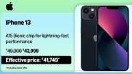 Amazon Diwali Sale Discount on iPhone 13