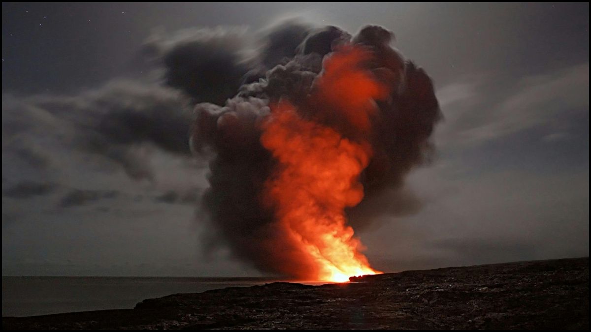 Blast Near Sea Bank