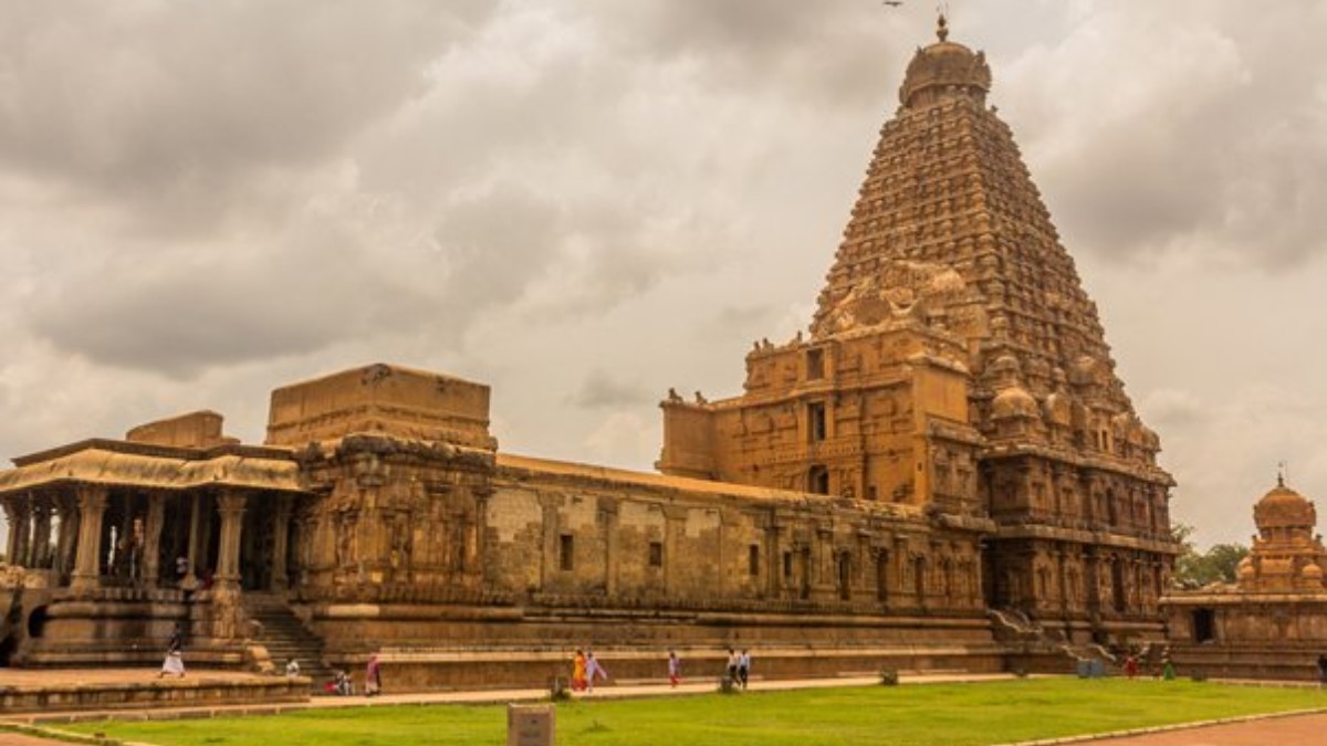 Brihadeeswarar Temple in Tamil Nadu, India