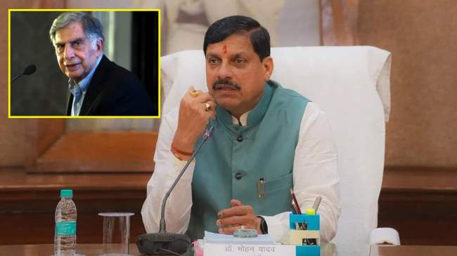CM Mohan Yadav on Ratan Tata Death CM Mohan Yadav on Ratan Tata Death