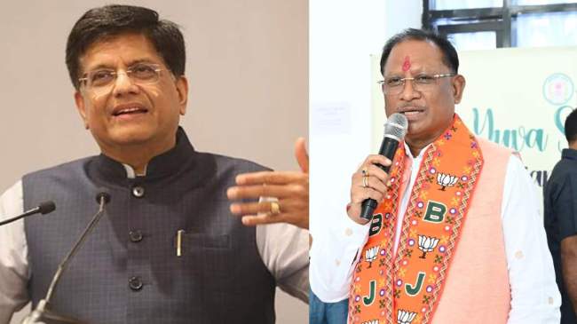 CM Vishnudev Sai Will Meet Union Minister Piyush Goyal