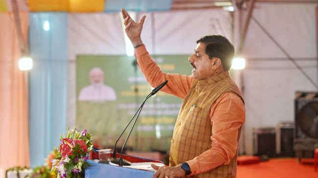 Chief Minister Mohan Yadav in Neemuch Chief Minister Mohan Yadav in Neemuch