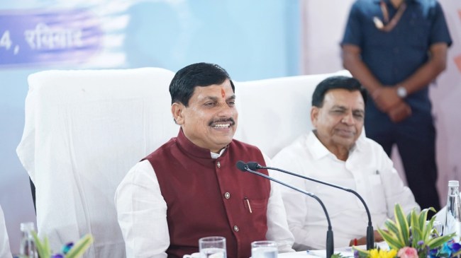 Chief Minister Mohan Yadav Chief Minister Mohan Yadav