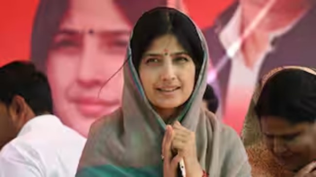 Dimple yadav on CM Yogi Aditya nath Statement Dimple yadav on CM Yogi Aditya nath Statement