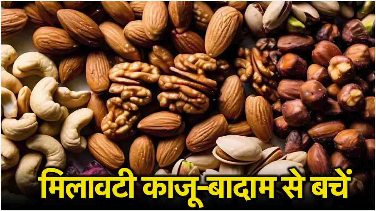 Real vs Fake Dry fruits