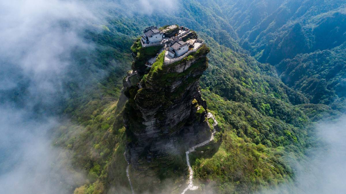 Fanjingshan Temples, Guizhou, China