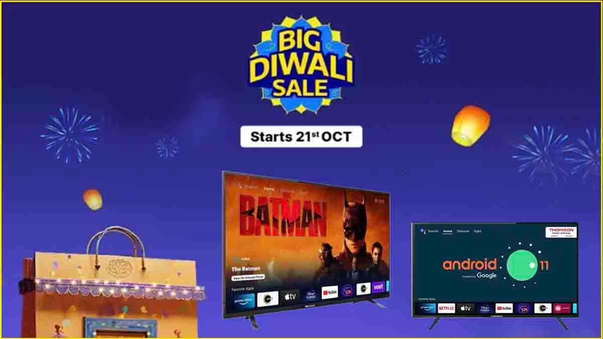 Flipkart Big Diwali Sale Discount offer on 42 inch Smart TV