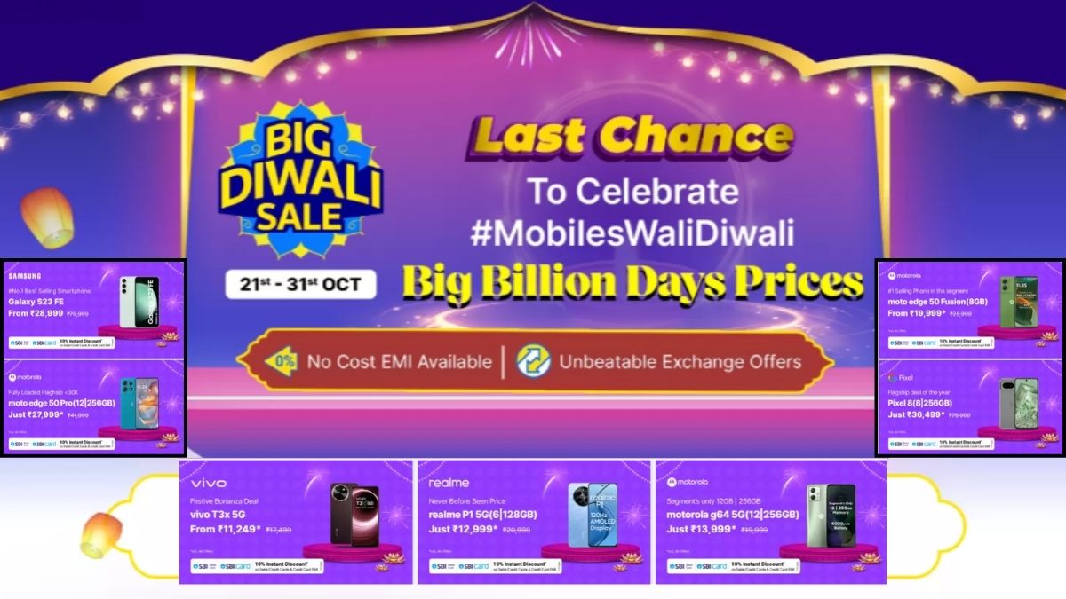 Flipkart Big Diwali Sale Offers on Smartphone