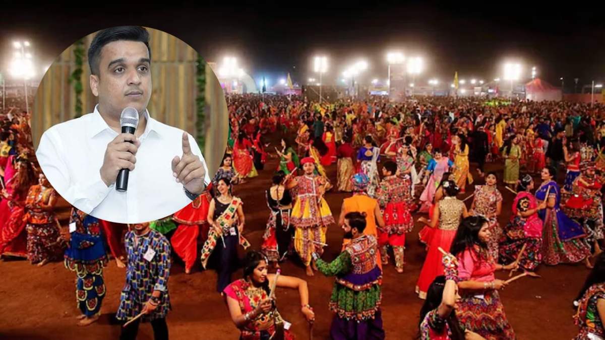 Gujarat Home Minister Harsh Sanghvi on Garba