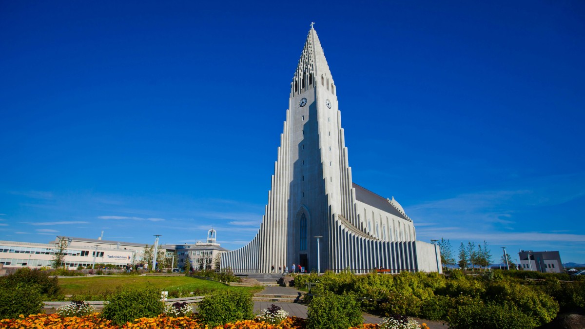 Hallgrímskirkja, Reykjavík, Iceland