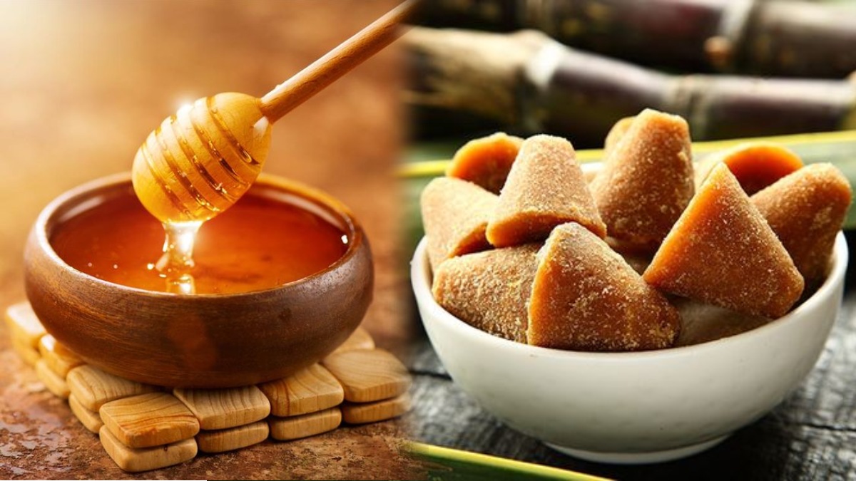 Jaggery vs Honey 