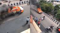 Jaipur Car Fire