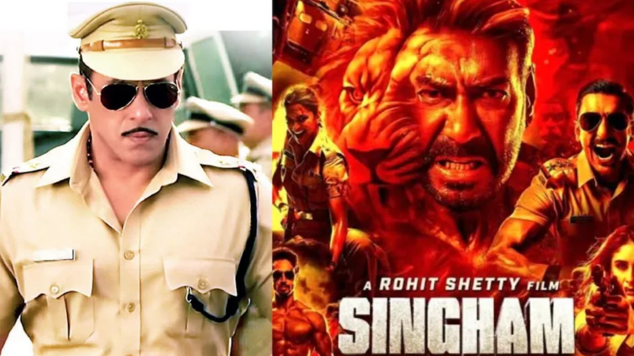 Salman Khan Shooting For Singham Again