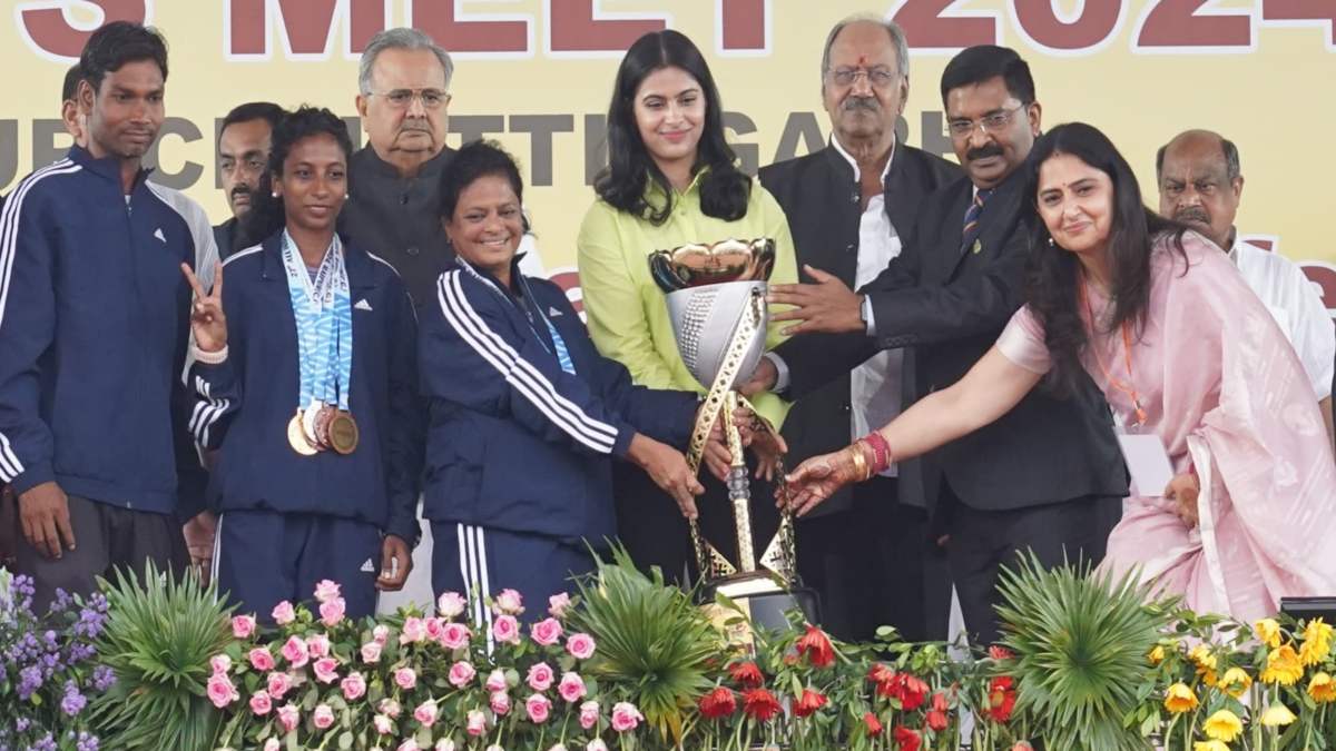 Olympic Medalist Manu Bhakhar in Chhattisgarh