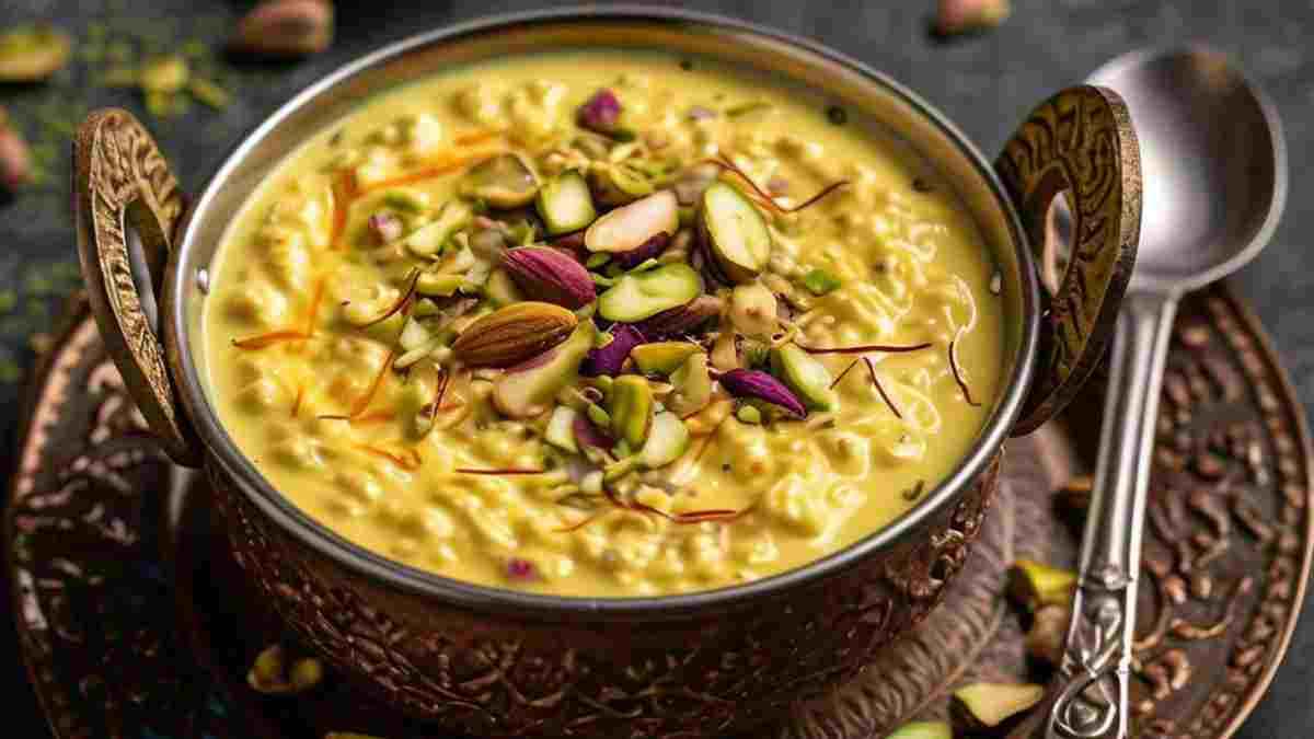 Recipe: दिवाली की रात मेहमानों के लिए बनाएं ये हेल्दी केसर-पिस्ता पुडिंग