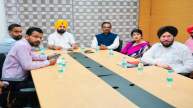 Punjab New Revenue Minister Review Meeting