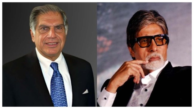 Ratan Tata, Amitabh Bachchan Ratan Tata, Amitabh Bachchan