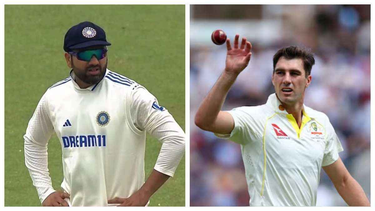 Rohit Sharma Pat Cummins