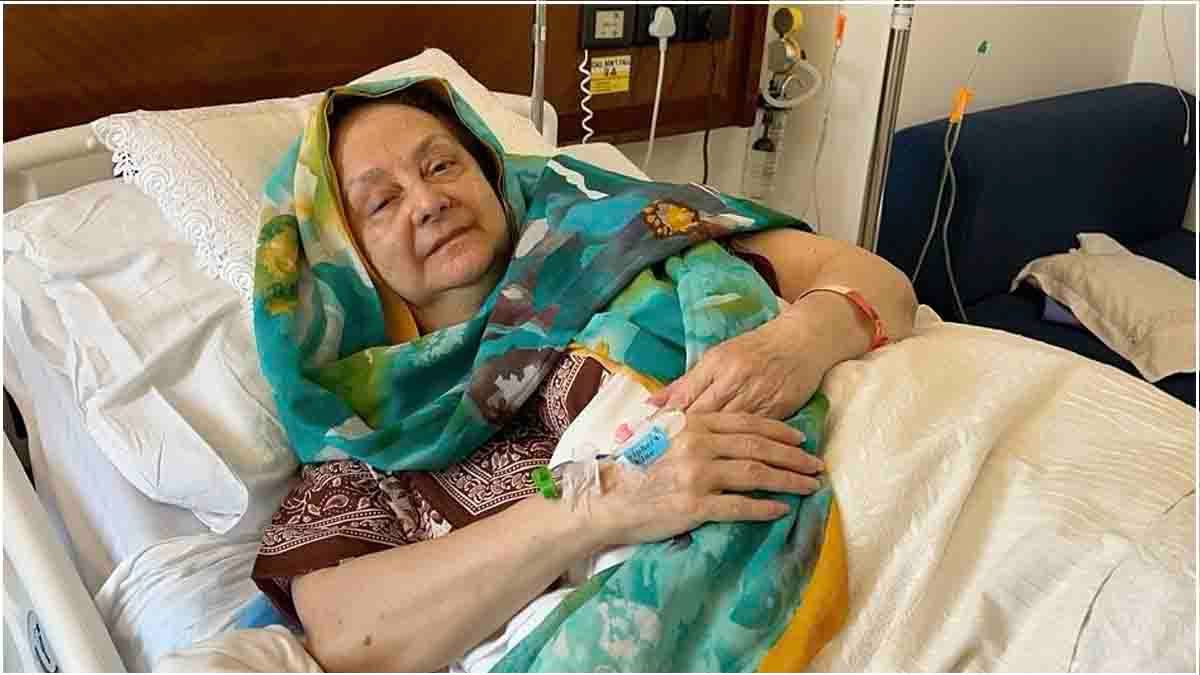 Saira Banu Hospitalized