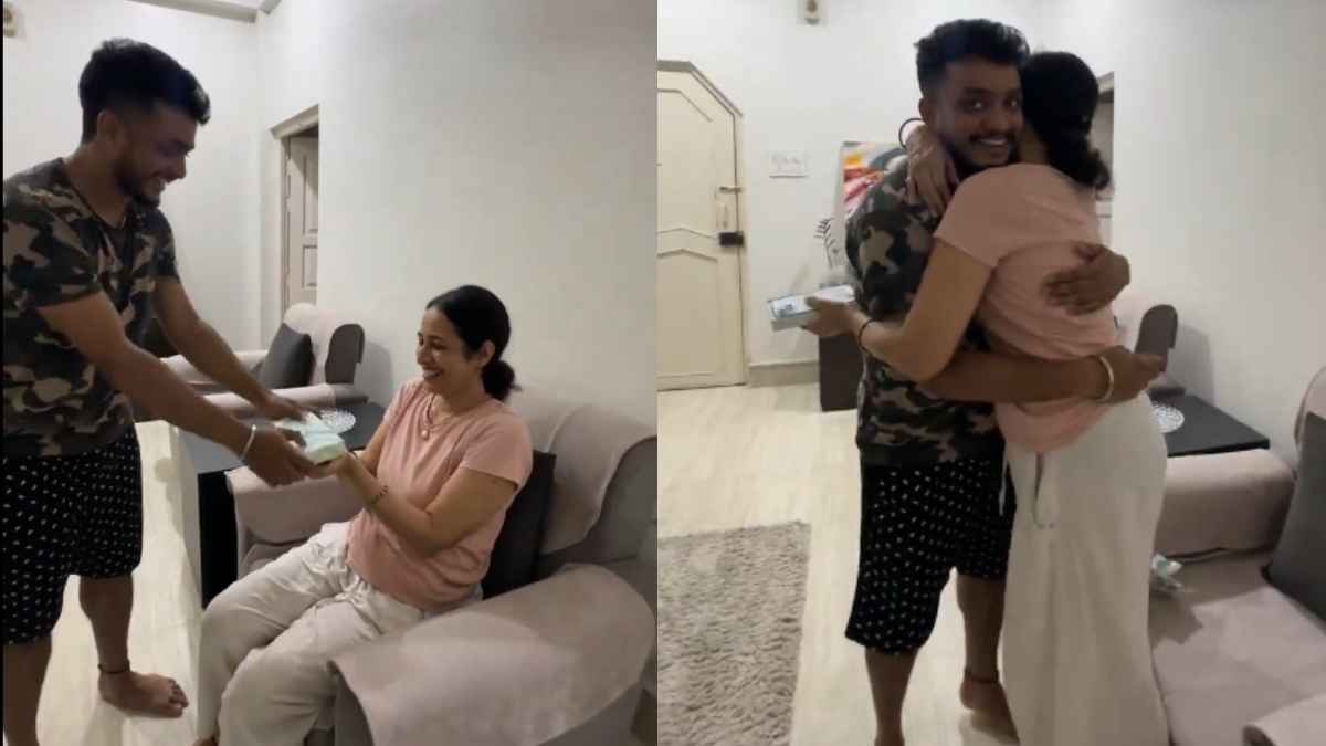 Son Gift iphone to mom