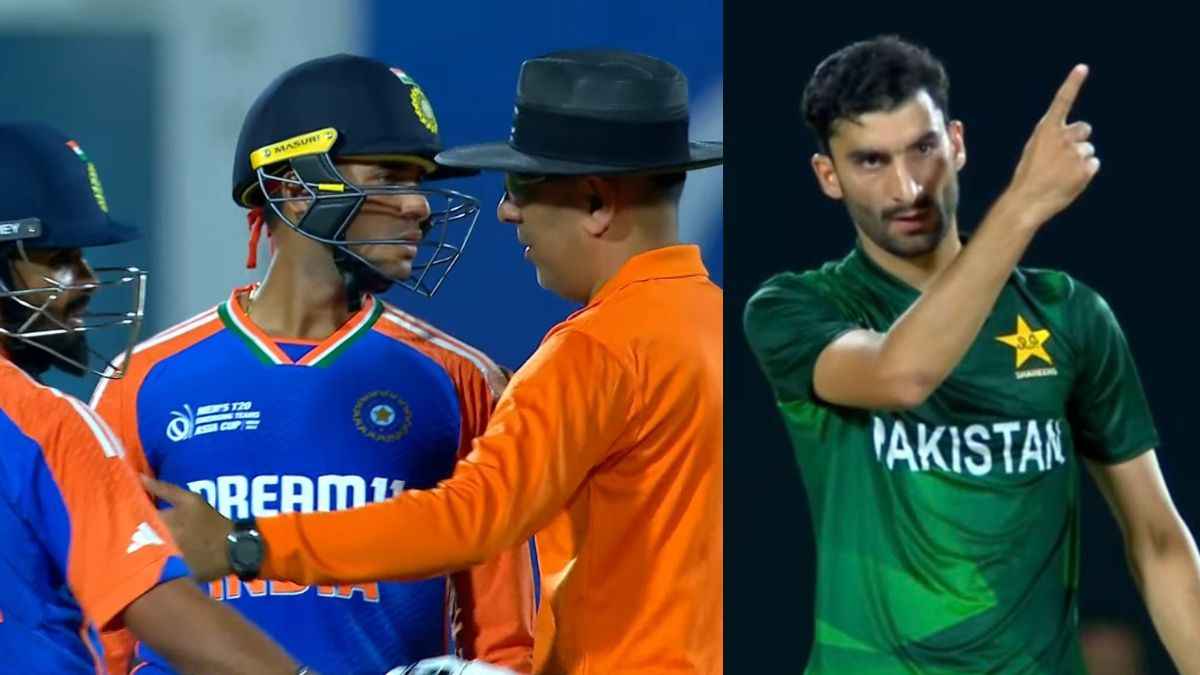 भारत-पाकिस्तान मैच में हुआ विवाद, अभिषेक शर्मा से उलझा पड़ोसी मुल्क का गेंदबाज