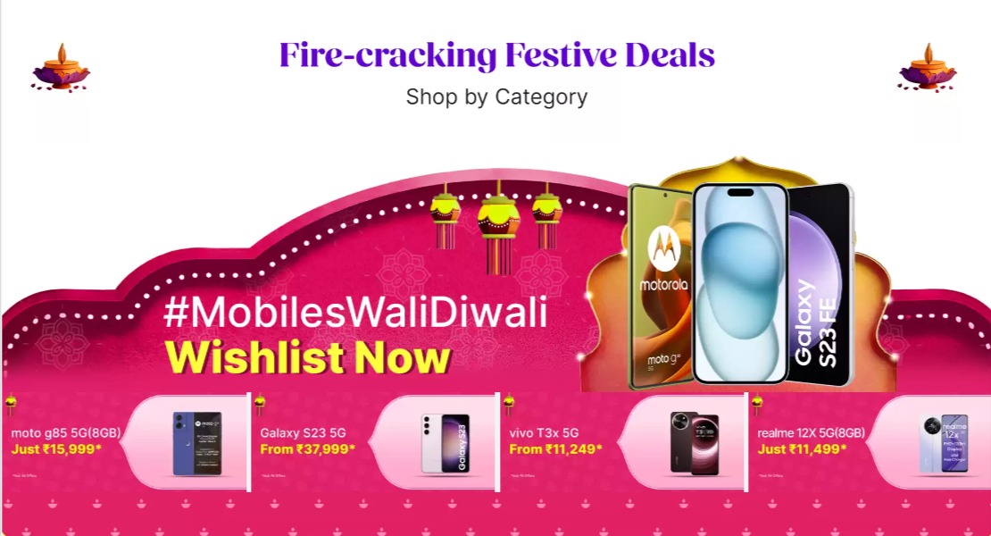 Flipkart Big Diwali Sale Discount Offers on Smartphone