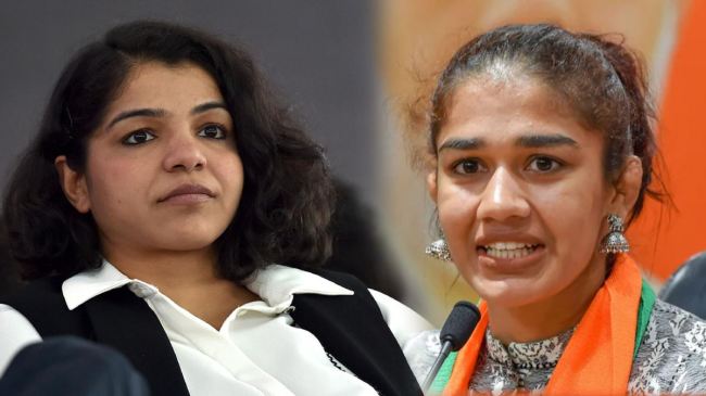 babita phogat Sakshi Malik babita phogat Sakshi Malik