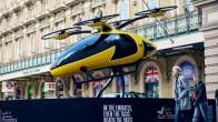 UAE. UAE flying taxi, UAE display flying taxi in London flying taxi UAE announcing flying taxi available 2026