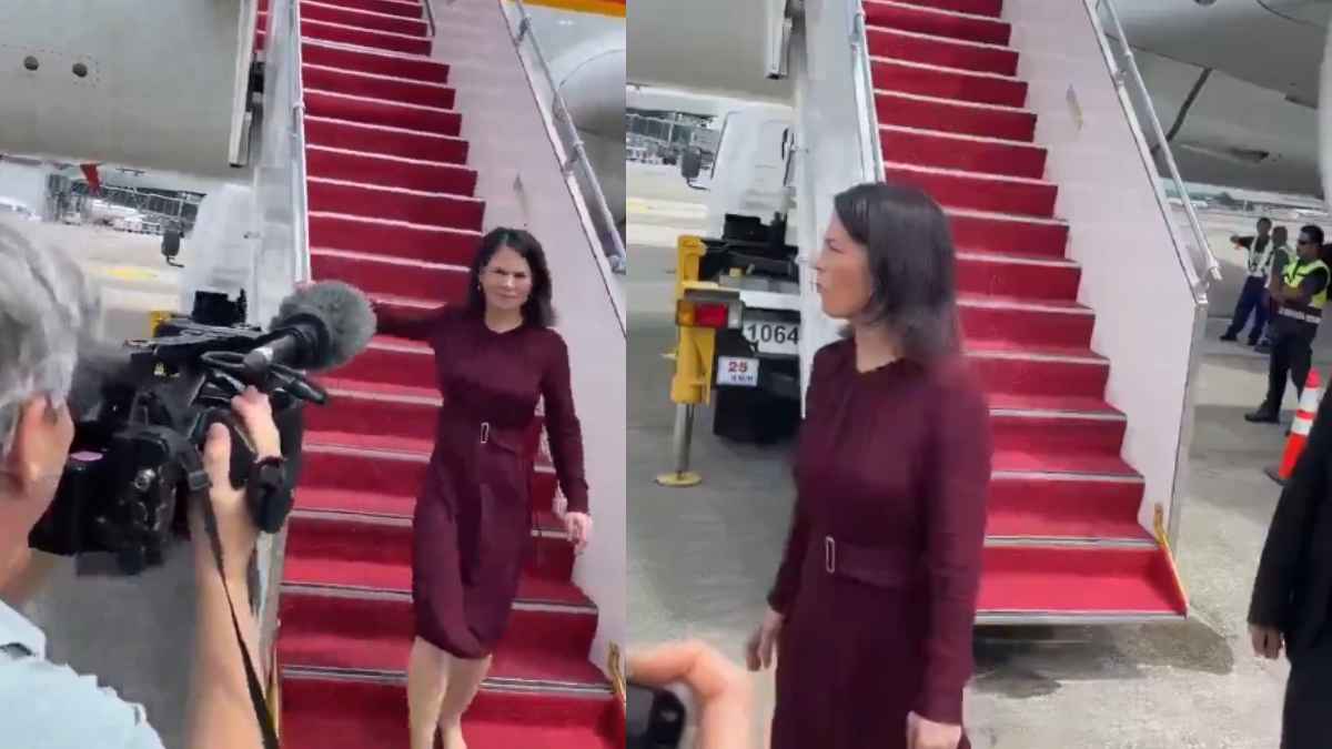 german foreign minister viral video