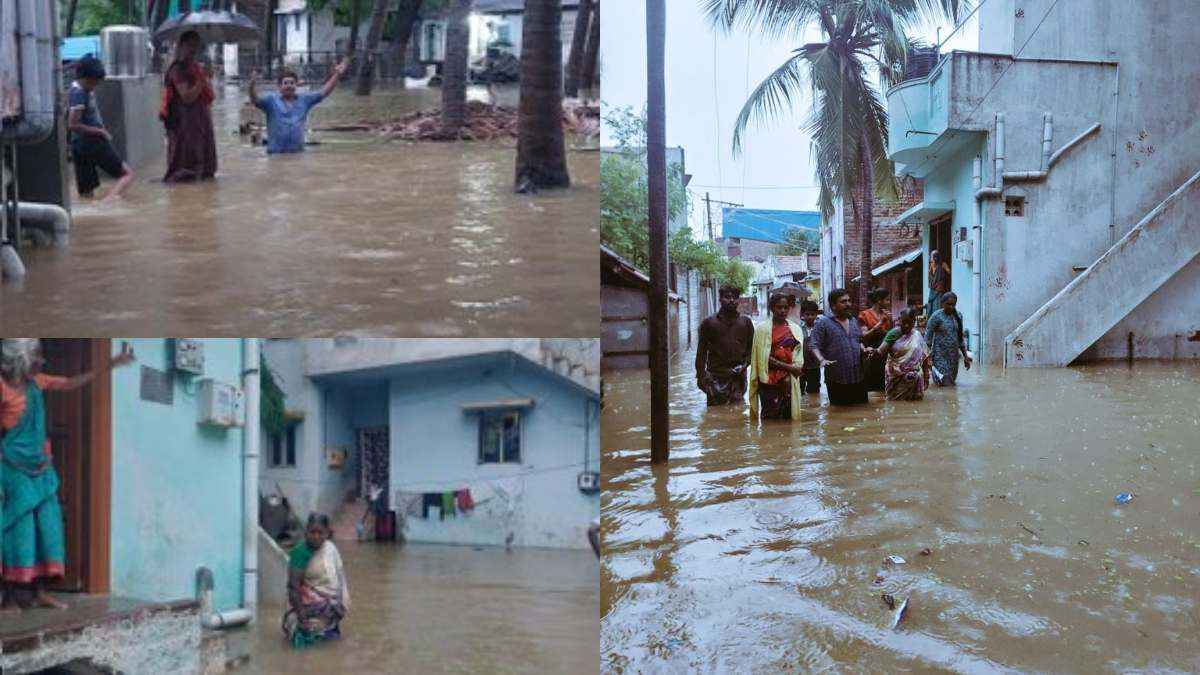 Video: तमिलनाडु के इस शहर में 15 मिनट की बारिश में आ गई 'बाढ़'