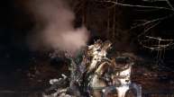 Helicopter crash, Helicopter crash kills pilot three medics, air ambulance, Russian, forest