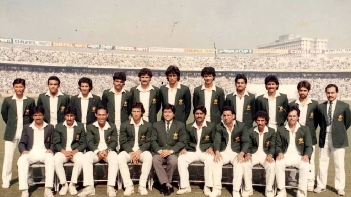 pakistan test team1986