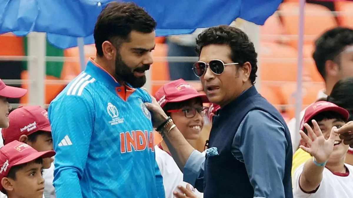 virat kohli sachin tendulkar