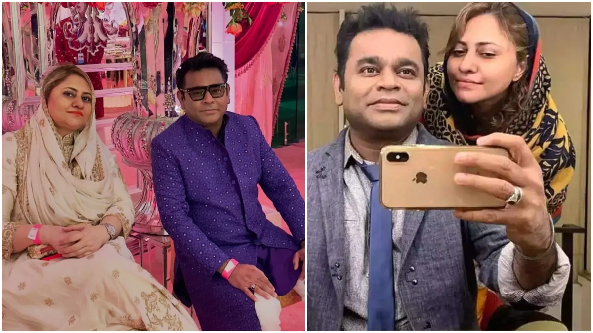 AR Rahman And Saira Banu