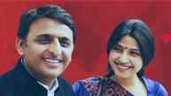 Akhilesh yadav Dimple Yadav