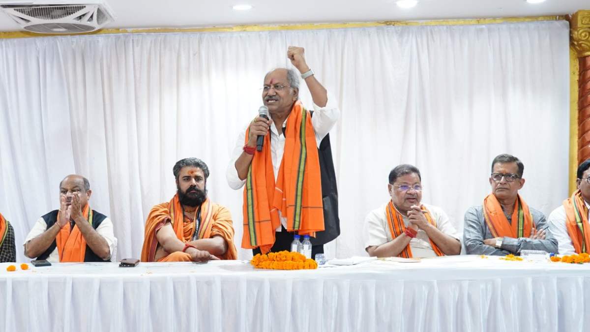 BJP MP Brijmohan Agarwal Targets Congress