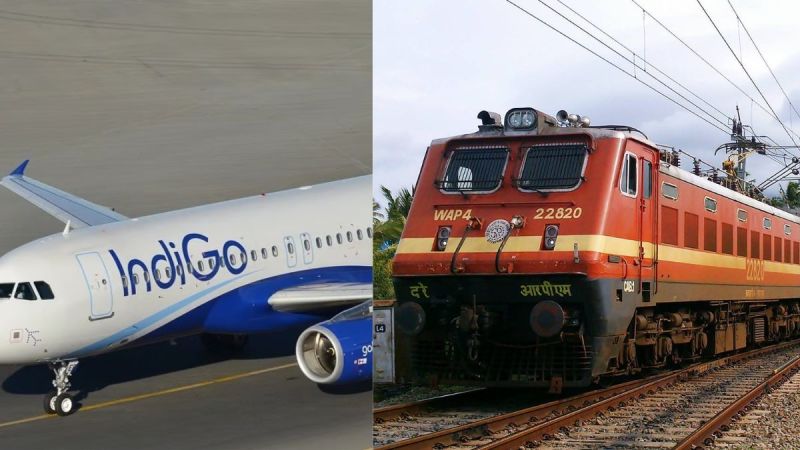 indigo Flight And Train Cancel