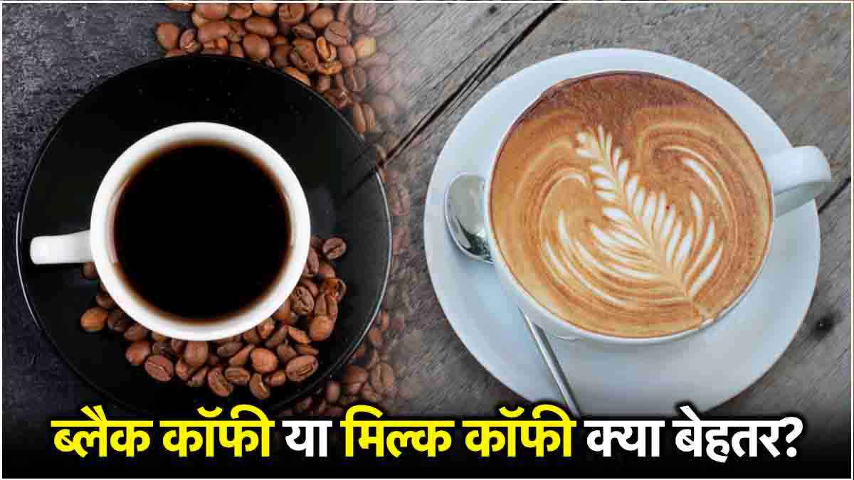 Black Coffee vs Milk Coffee: ब्लैक या दूध वाली कॉफी, सेहत के लिए कौन-सी सबसे बेहतर?