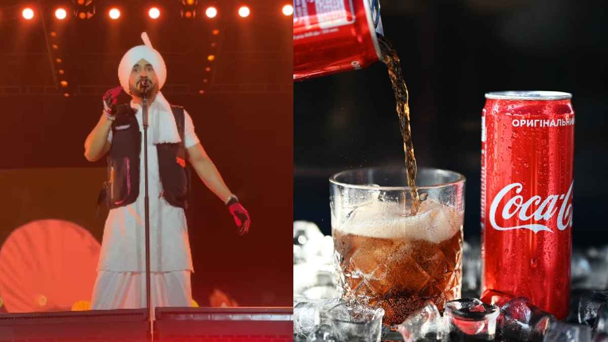 Diljit Dosanjh coca cola