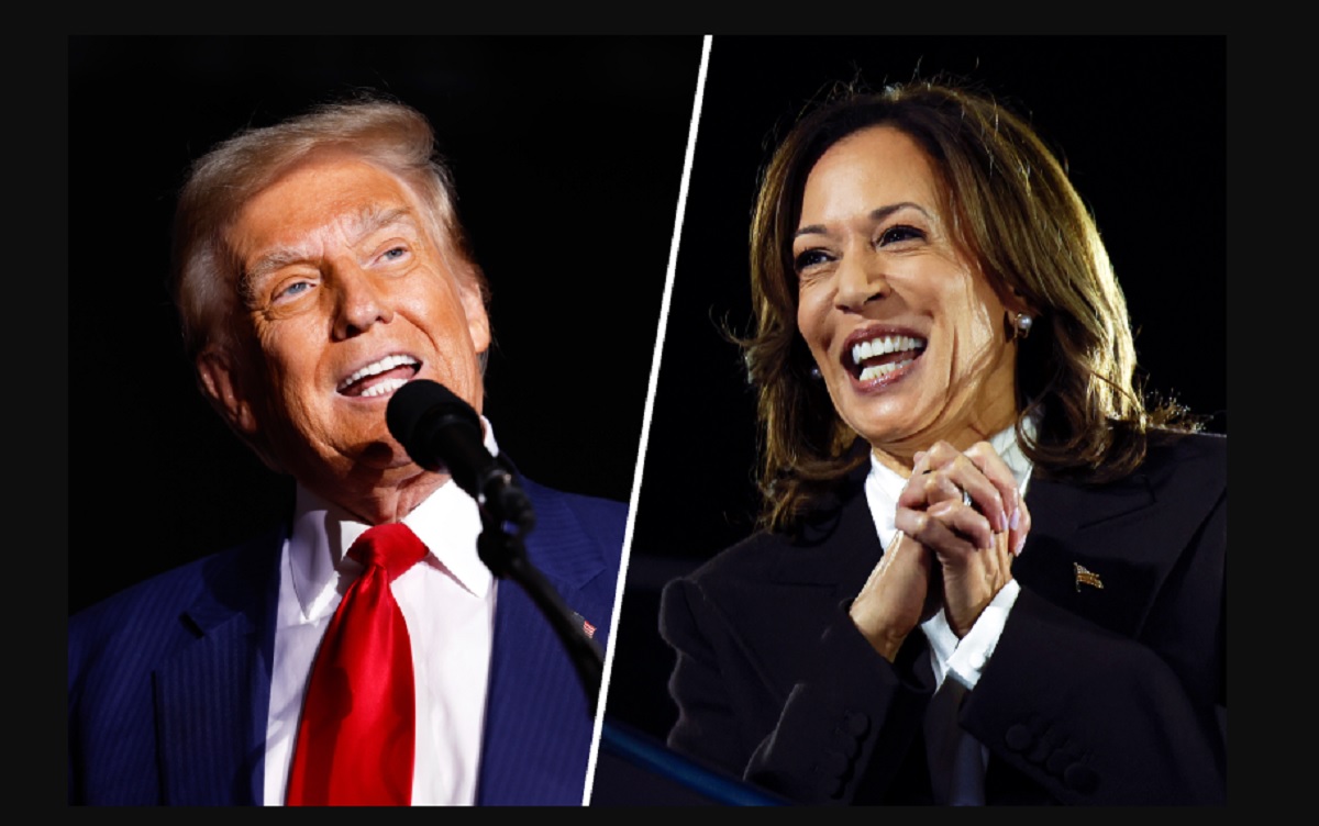 Donald Trump, Kamala Harris