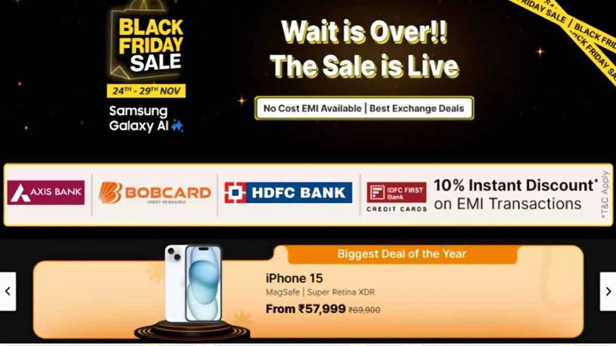 Flipkart सेल में Apple, सैमसंग और Vivo के फोन पर छप्परफाड़ डिस्काउंट! देखें बेस्ट Smartphone Deals