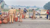 Hapur LPG Cylinder Truck Accident