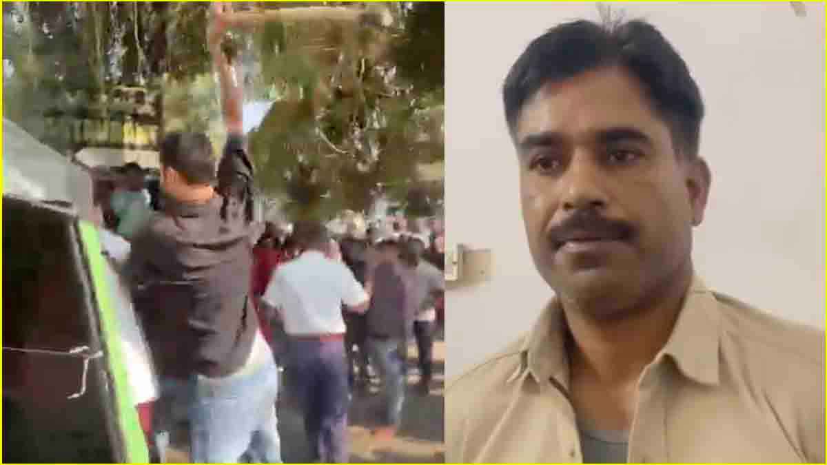 Video: 'होमगार्ड की क्या औकात' यह कहकर उदयपुर में चौराहे पर तैनात होमगार्ड की कर दी पिटाई