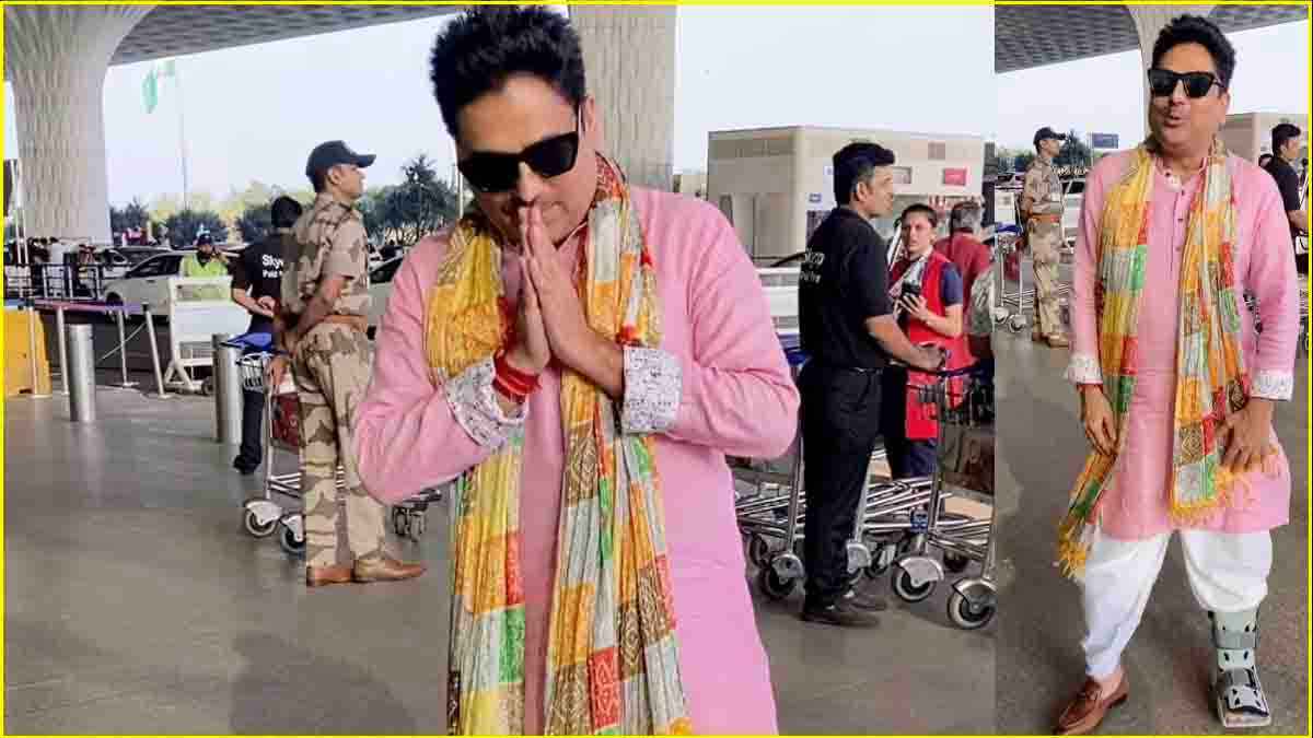 'Tarak Mehta' को पैर में लगी गंभीर चोट, एयरपोर्ट पर इस हाल में दिखे Shailesh Lodha