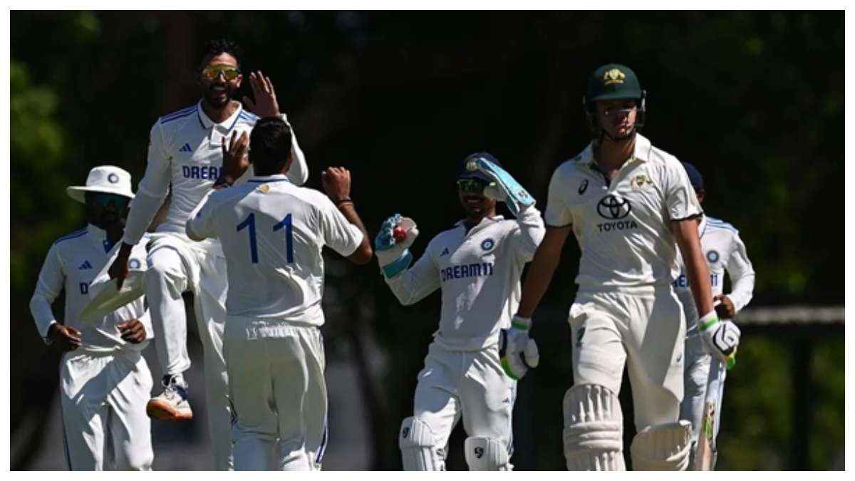 IND A vs AUS A: 195 रनों पर ऑस्ट्रेलिया ढेर, कहर बनकर टूटा भारतीय पेसर, झटके 6 विकेट