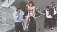 Iran Girl Takes Off Clothes against Hijab