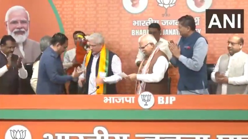 Kailash Gehlot Joined BJP