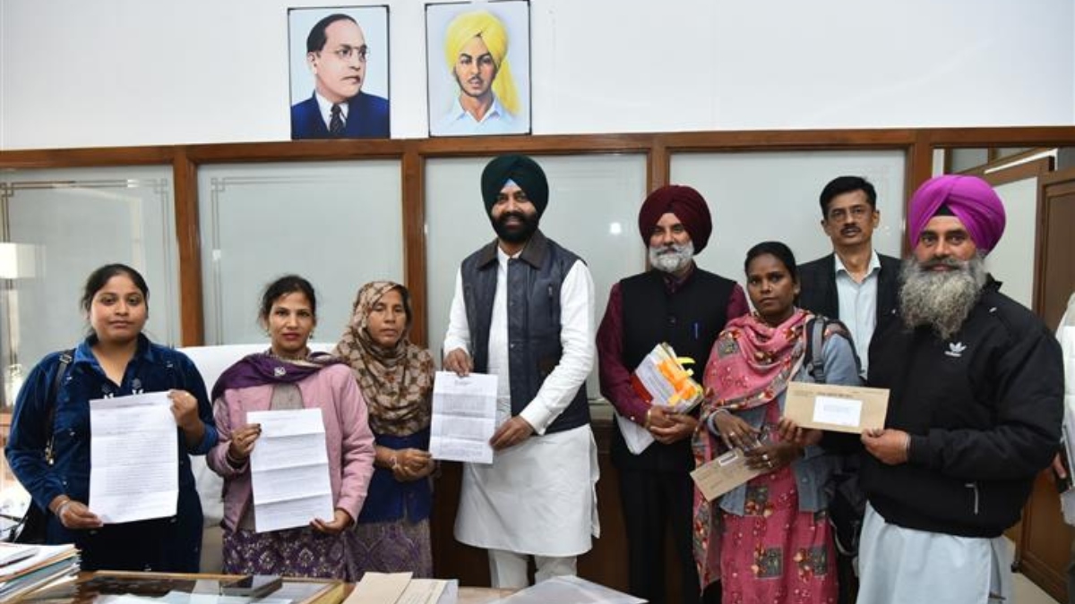 Laljit Singh Bhullar Handed Over Appointment Letters