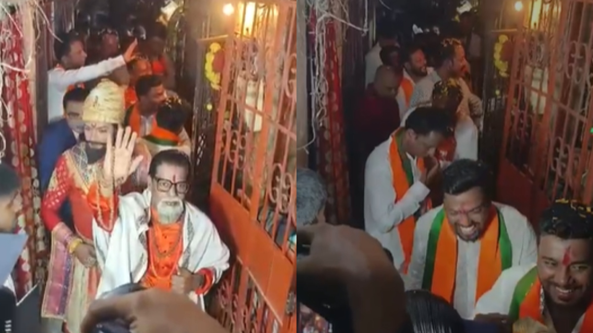 Maharashtra Chunav 2024 Balasaheb seen in BJP campaign